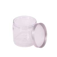 100ml 200ml 300ml 400ml 500ml plastic pet jar food grade PET plastic jar for honey tea herb candy cosmetic cream